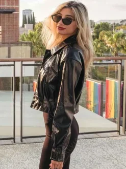 Asal Vision Leather Jackets | Regina George Mean Girls Leather Jacket Black