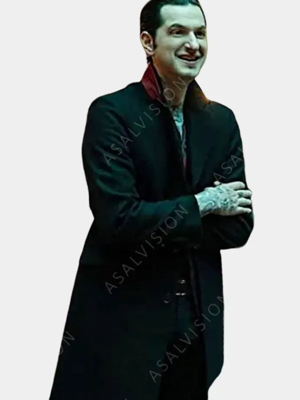 Asal Vision Men Coats | Renfield Ben Schwartz Trench Coat Black