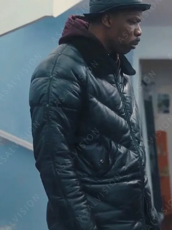 Asal Vision Men Coats | Represent Season 2 Jean-Pascal Zadi Puffer Jacket Black