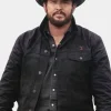 Asal Vision Cotton Jackets | Rip Wheeler Yellowstone Cole Hauser Jacket Black