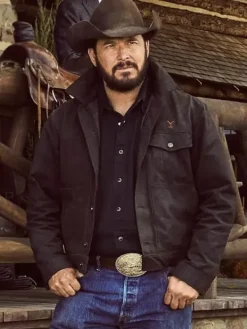 Asal Vision Cotton Jackets | Rip Wheeler Yellowstone Cole Hauser Jacket Black