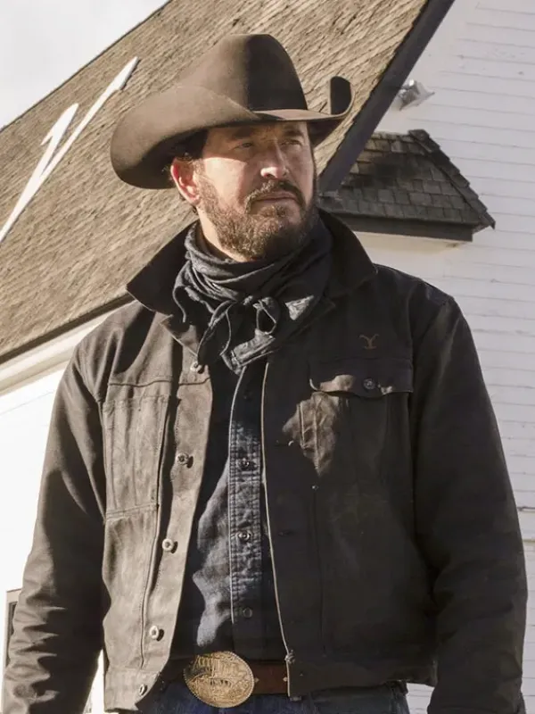 Asal Vision Cotton Jackets | Rip Wheeler Yellowstone Cole Hauser Jacket Black