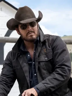 Asal Vision Cotton Jackets | Rip Wheeler Yellowstone Cole Hauser Jacket Black