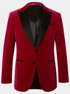Asal Vision Blazers | Riverdale Charles Melton Maroon Blazer Maroon 