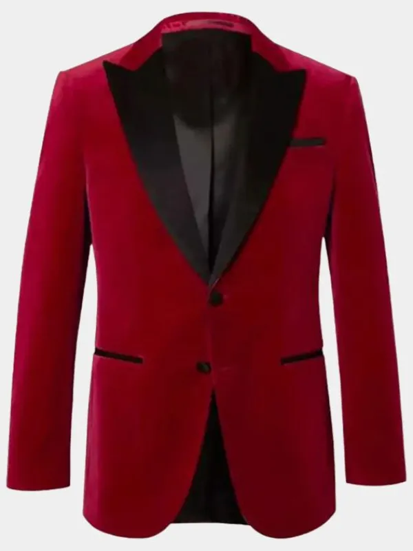 Asal Vision Blazers | Riverdale Charles Melton Maroon Blazer Maroon