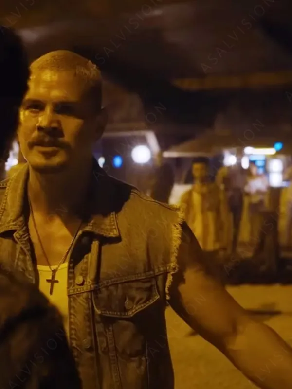 Asal Vision Vests | Road House 2024 JD Pardo Denim Vest Blue
