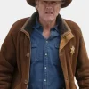 Asal Vision Men Coats | Robert Taylor Longmire Sheriff Walt Coat Brown