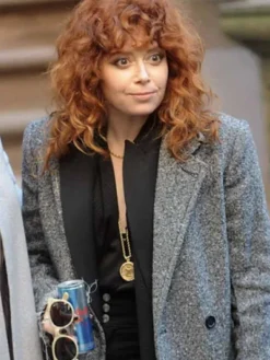 Asal Vision Women Coats | Russian Doll Natasha Lyonne Coat Grey