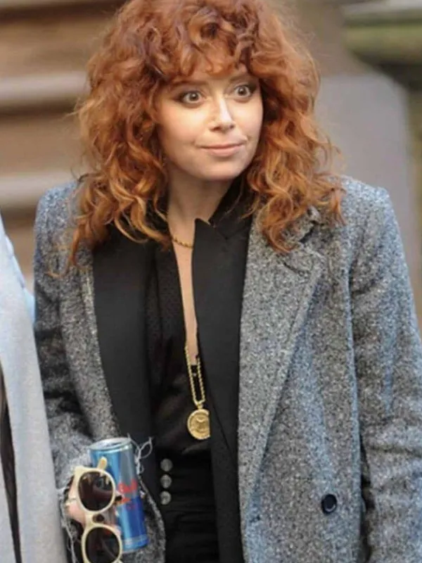 Asal Vision Women Coats | Russian Doll Natasha Lyonne Coat Grey