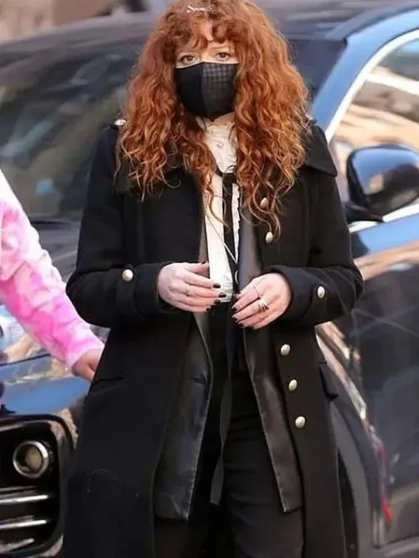 Asal Vision Women Coats | Russian Doll Natasha Lyonne Coat Black