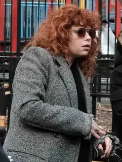Asal Vision Women Coats | Russian Doll Natasha Lyonne Coat Grey