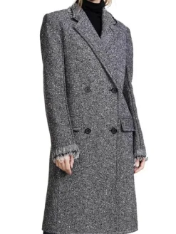 Asal Vision Women Coats | Russian Doll Natasha Lyonne Coat Grey