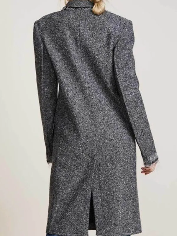 Asal Vision Women Coats | Russian Doll Natasha Lyonne Coat Grey