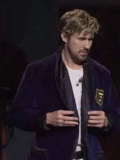 Asal Vision Men Coats | Ryan Gosling SNL Five Timers Club Jacket Purple