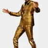Asal Vision Blazers | Men Coats | Ryan Reynolds Movie Spirited Suit Golden