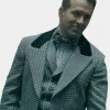 Asal Vision Men Coats | Ryan Reynolds Spirited Checked Coat Checked Printed Design