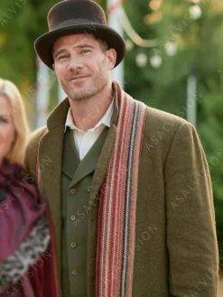 Asal Vision Men Coats | Ryan Scott A Magical Christmas Village Coat Brown