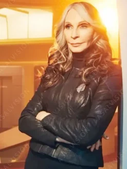 Asal Vision Black Jackets | Leather Jackets | S03 Star Trek Picard Beverly Crusher Jacket Black And Blue