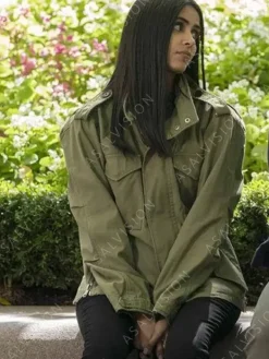 Asal Vision Cotton Jackets | Saanvi Bahl Manifest Cotton Green Jacket Military Green