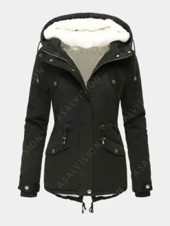 Asal Vision Cotton Jackets | Sadie Sink The Whale 2022 Jacket Black