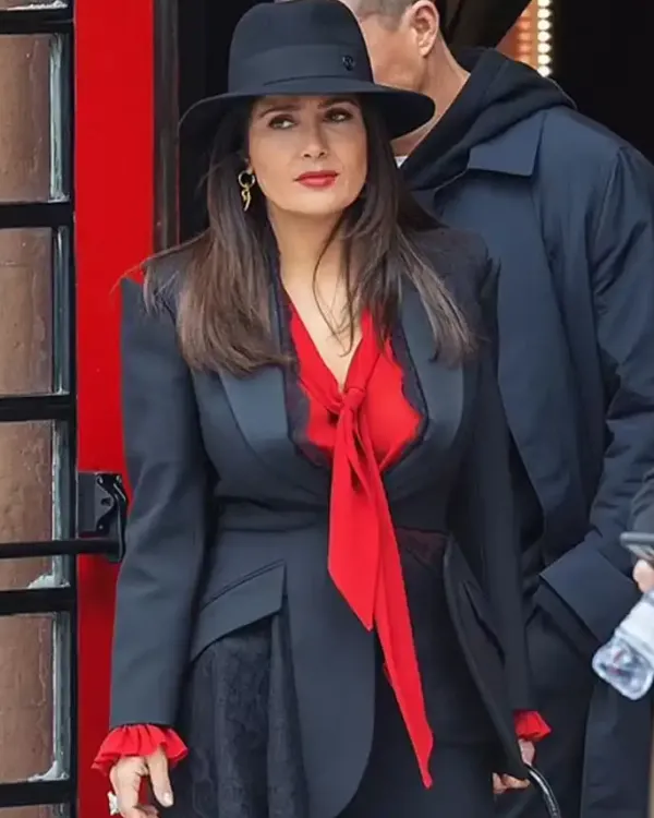 Asal Vision Blazers | Salma Hayek Magic Mike’s Last Dance Blazer Black