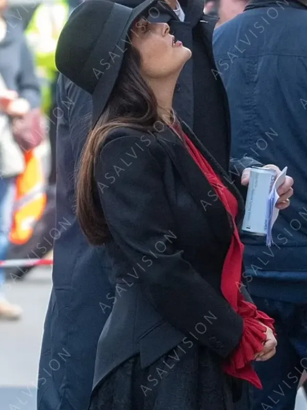 Asal Vision Blazers | Salma Hayek Magic Mike’s Last Dance Blazer Black