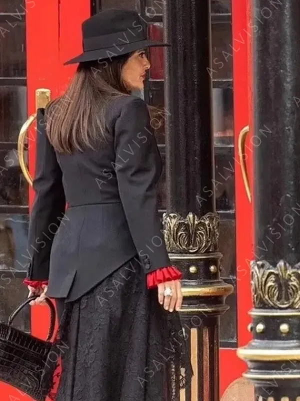 Asal Vision Blazers | Salma Hayek Magic Mike’s Last Dance Blazer Black