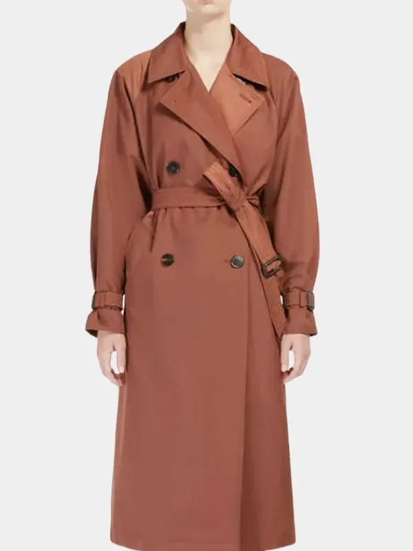Asal Vision Women Coats | Sam Thompson Rules of the Game Trench Coat Brown