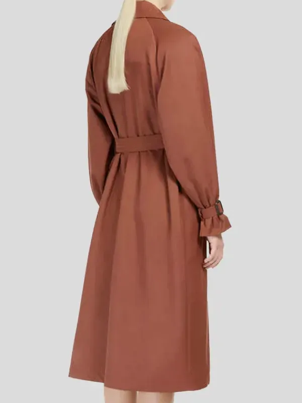 Asal Vision Women Coats | Sam Thompson Rules of the Game Trench Coat Brown