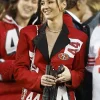 Asal Vision Blazers | San Francisco 49ers Kristin Juszczyk Blazer Red