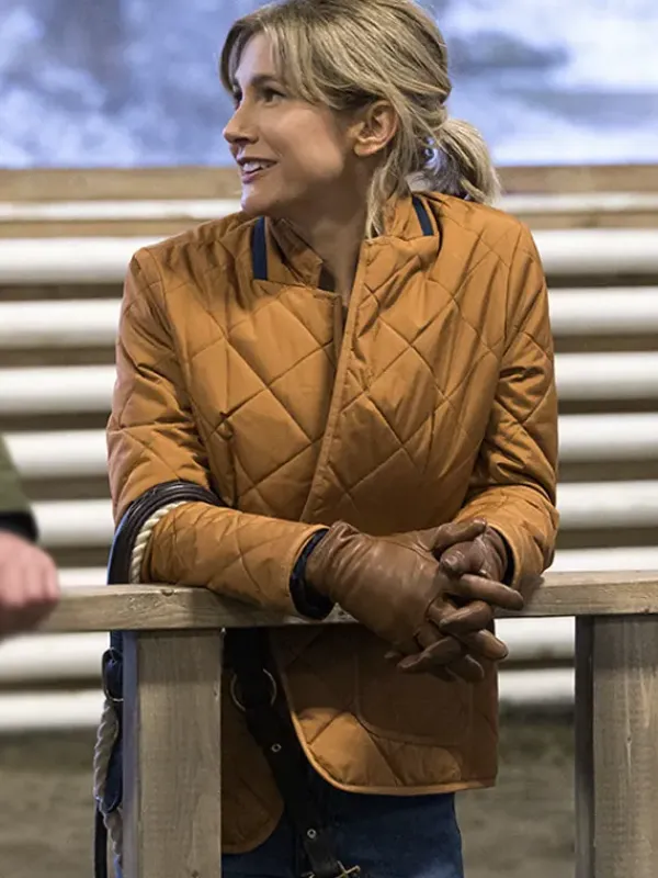 Asal Vision Cotton Jackets | Sarah Allen FBI Most Wanted Jacket Brown