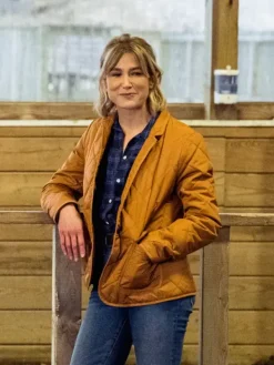Asal Vision Cotton Jackets | Sarah Allen FBI Most Wanted Jacket Brown