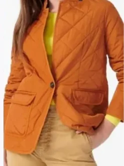 Asal Vision Cotton Jackets | Sarah Allen FBI Most Wanted Jacket Brown