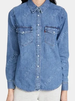 Asal Vision Denim Jackets | Sarah Gunning Midnight Mass Denim Jacket Blue