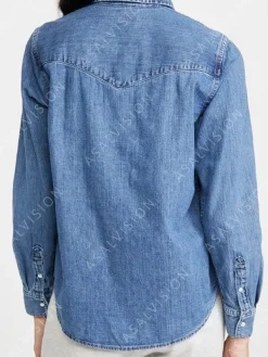 Asal Vision Denim Jackets | Sarah Gunning Midnight Mass Denim Jacket Blue