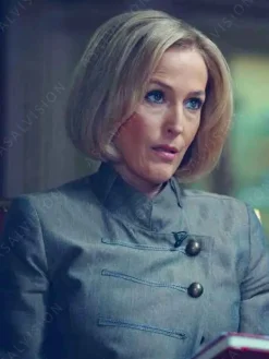 Asal Vision Cotton Jackets | Scoop 2024 Gillian Anderson Jacket Grey