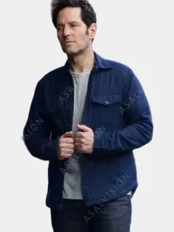 Asal Vision Cotton Jackets | Scott Lang Ant-Man and the Wasp: Quantumania Jacket Blue
