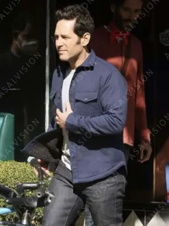 Asal Vision Cotton Jackets | Scott Lang Ant-Man and the Wasp: Quantumania Jacket Blue