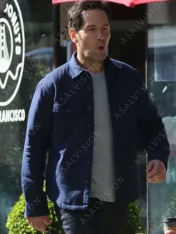 Asal Vision Cotton Jackets | Scott Lang Ant-Man and the Wasp: Quantumania Jacket Blue