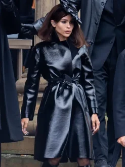 Asal Vision Women Coats | Selina Kyle The Batman 2022 Coat Black