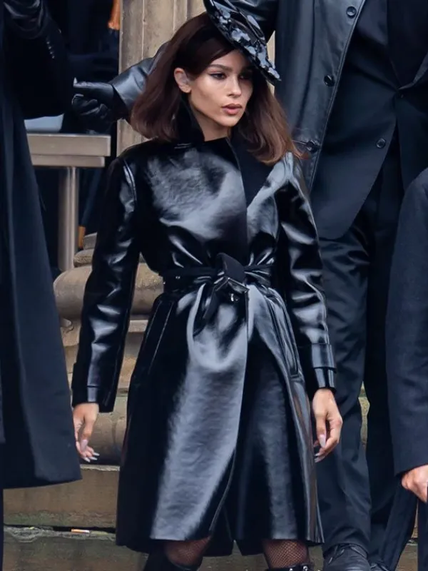 Asal Vision Women Coats | Selina Kyle The Batman 2022 Coat Black