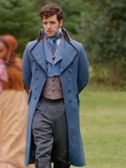Asal Vision Men Coats | Sense And Sensibility 2024 Edward Coat Blue