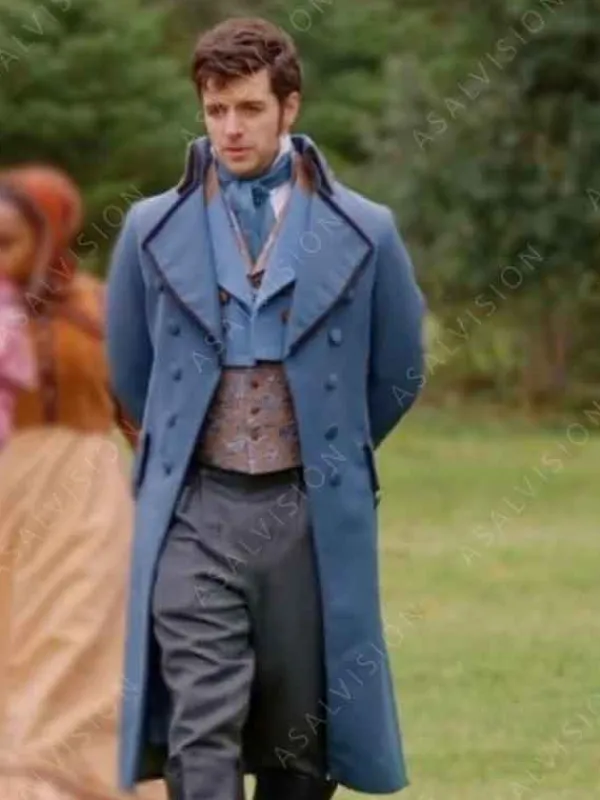 Asal Vision Men Coats | Sense And Sensibility 2024 Edward Coat Blue