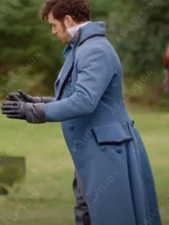 Asal Vision Men Coats | Sense And Sensibility 2024 Edward Coat Blue
