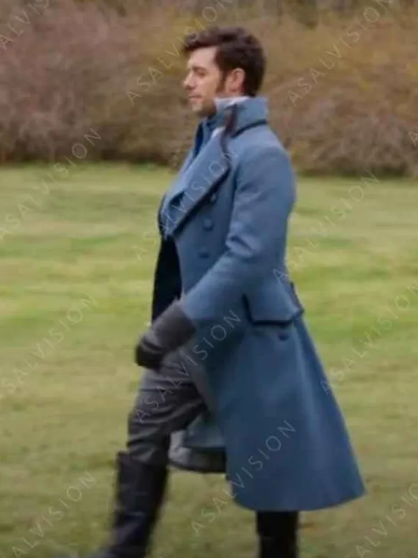 Asal Vision Men Coats | Sense And Sensibility 2024 Edward Coat Blue