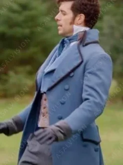 Asal Vision Men Coats | Sense And Sensibility 2024 Edward Coat Blue