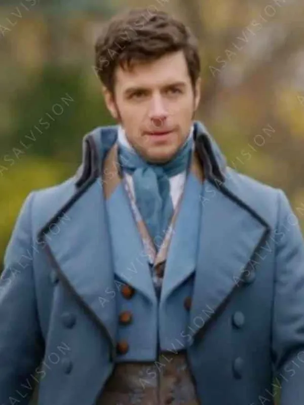 Asal Vision Men Coats | Sense And Sensibility 2024 Edward Coat Blue