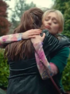Asal Vision Leather Jackets | Sex Education Season 4 Maeve Wiley Leather Jacket Black