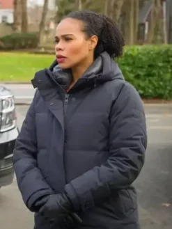 Asal Vision Women Coats | Sheryll Barnes FBI Most Wanted Puffer Coat Black