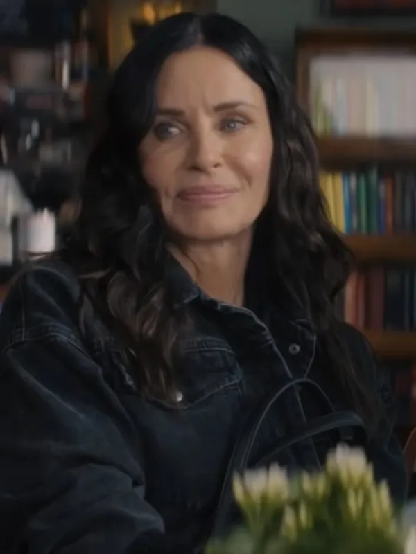 Asal Vision Denim Jackets | Shining Vale Courteney Cox Denim Jacket Grey